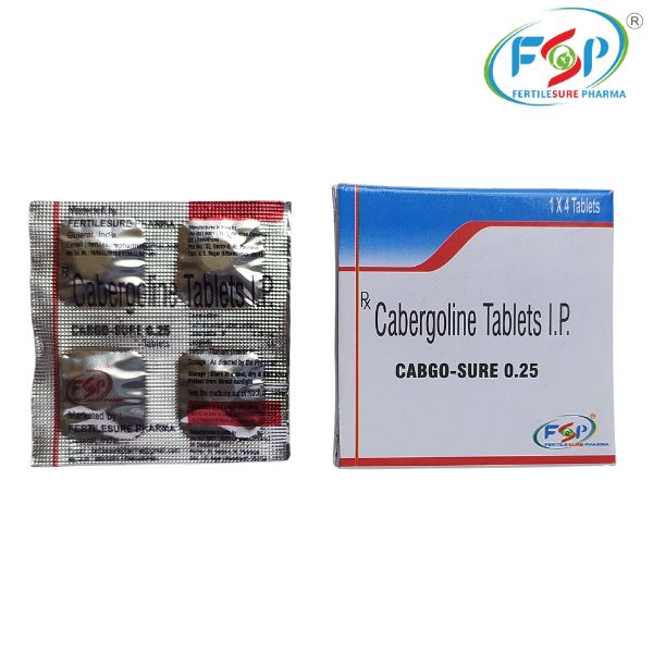 Cabergoline 0.25mg Tablet (CABGO-SURE 0.25)