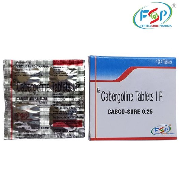 CABGO-SURE 0.25 (Cabergoline 0.25mg Tablet)