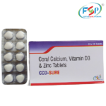 CCD-SURE (Calcium Citrate Malate 500mg Chewable Tablet)
