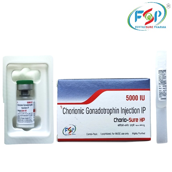 CHORIO-SURE HP AQ (Chorionic Gonadotrophin 5000 IU Injection)