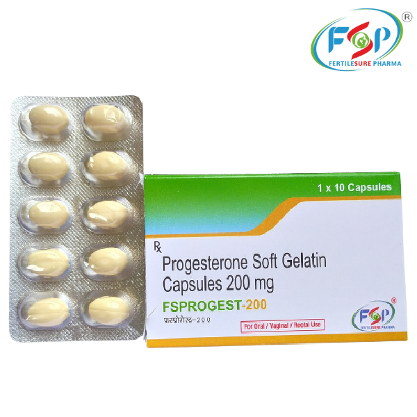 FSPROGEST 200 (Progestone 200mg Soft Gelatin Capsule)