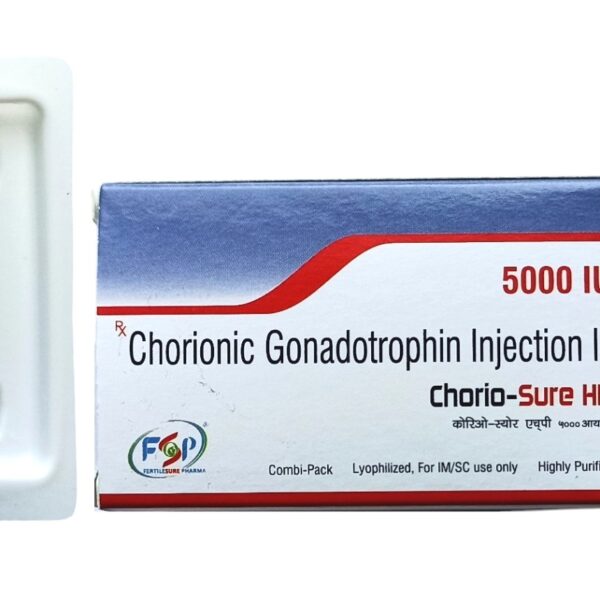 HCG 5000 IU injection (CHORIO-SURE HP)