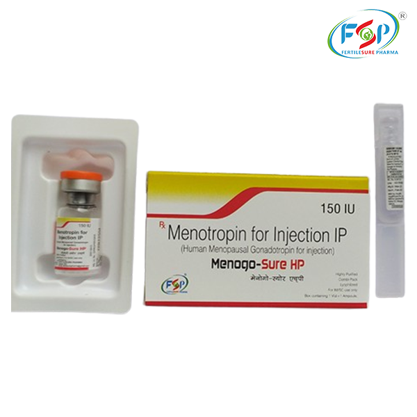 MENOGO-SURE HP 150 IU (HMG injection / Menotropin)