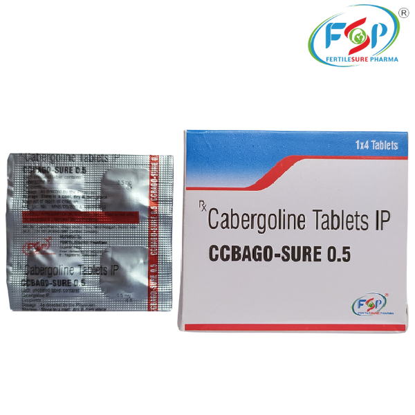 CABGO-SURE 0.50 (Cabergoline 0.50 Mg Tablet)