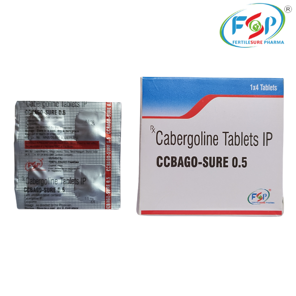 Cabergoline 0.50 tablet(CABGO-SURE 0.50) – treatment for hormonal imbalance