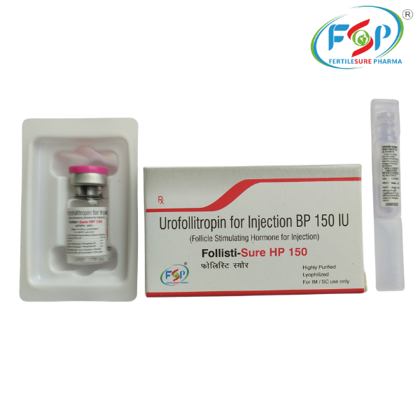 Urofollitropin 150 IU Injection by FertileSure Pharma