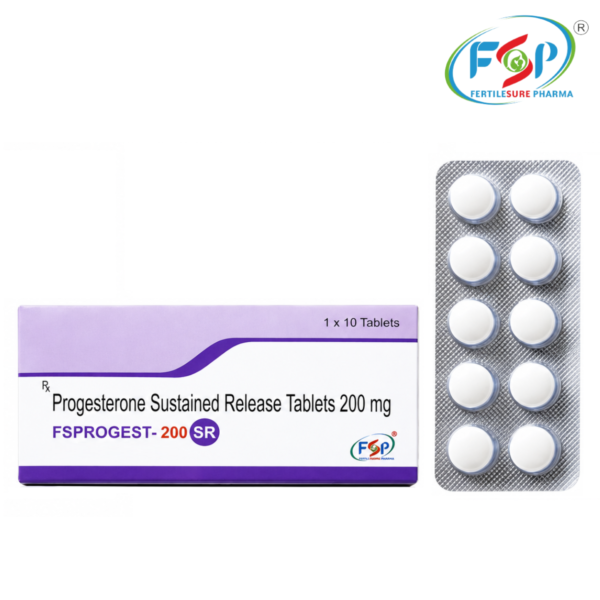 FSPROGEST 200 SR (Progesterone Susten 200 MG Tablet)