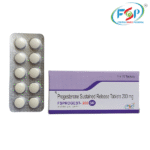 Progesterone SR 200 Mg tablet for luteal phase support, pregnancy, and hormone balance.
