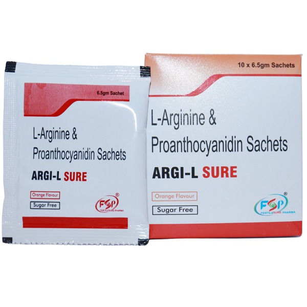 ARGI-L SURE (L-Arginules Sachet Orange Sugar Free)
