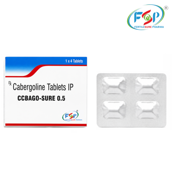 CABGO-SURE 0.50 (Cabergoline 0.50 Mg Tablet)
