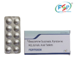 Doxylamine 20mg-Pyridoxine-Folic Acid 20mg/20mg/5mg tablet for morning sickness support
