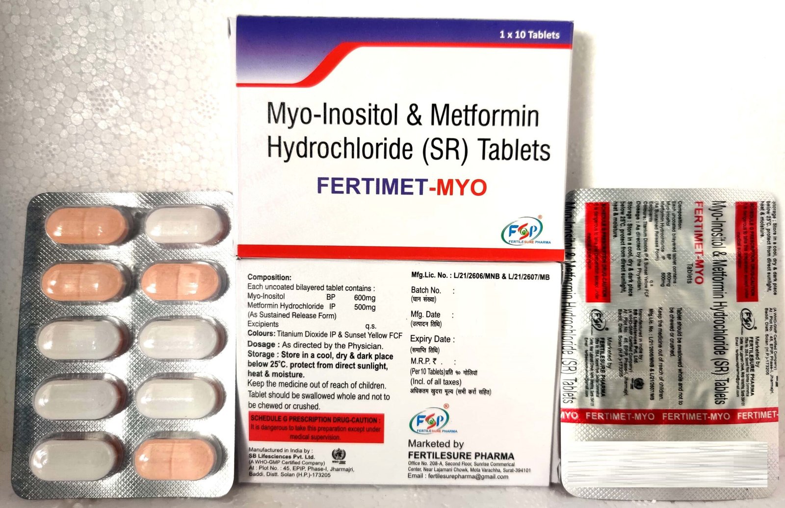 Myo Inositol 600 Mg And Metformin 500 Mg SR Buy FERTIMET MYO Myo Inositol 600 Mg And Metformin 500 Mg SR Buy FERTIMET MYO