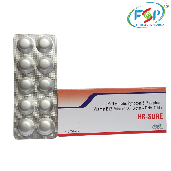 HB-SURE (L-Methylfolate, Pyridoxal 5 Phosphate) for pregnancy