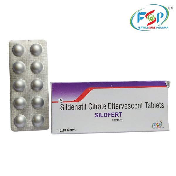 Sildenafil Citrate 25mg SILDFERT tablet to support erectile function