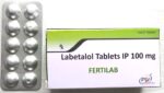 Buy FERTILAB Labetalol 100mg tablet online for blood pressure and hypertension