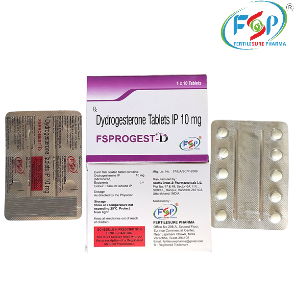 FSPROGEST-D (Dydrogesterone Tablets IP 10 mg)